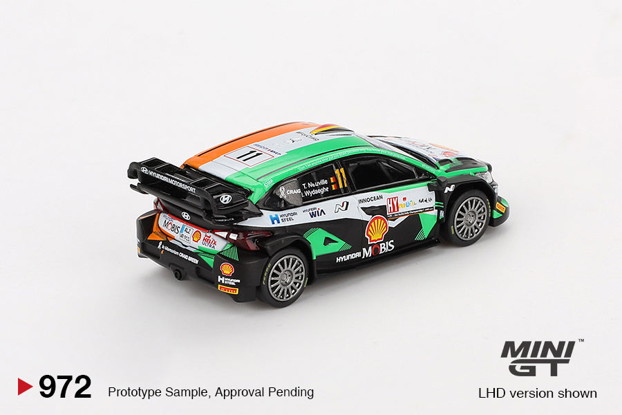 Mini GT Hyundai i20 N Rally1 #11 2023 Rally Croatia  Power Stage Winner MGT00972 1/64 Diecast
