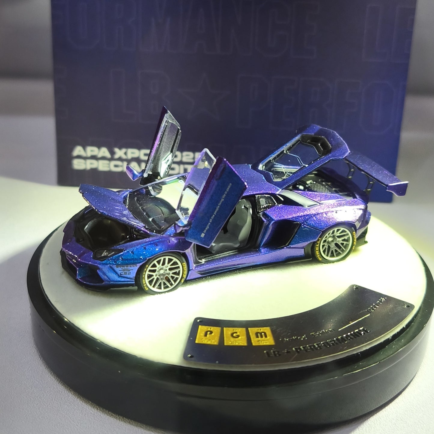 PGM Set of 3 Lamborghini LB-Works Aventador Porsche RWB 930 Nissan GT-R R35 APAxpo 2025 Special Edition