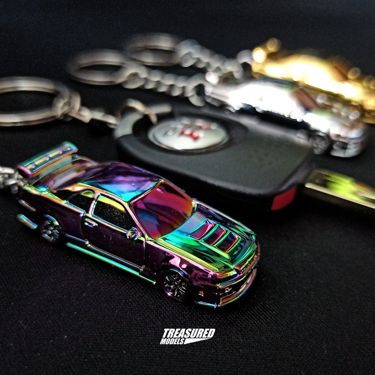 Nissan Skyline GT-R R34 Key Chain – Treasured Models