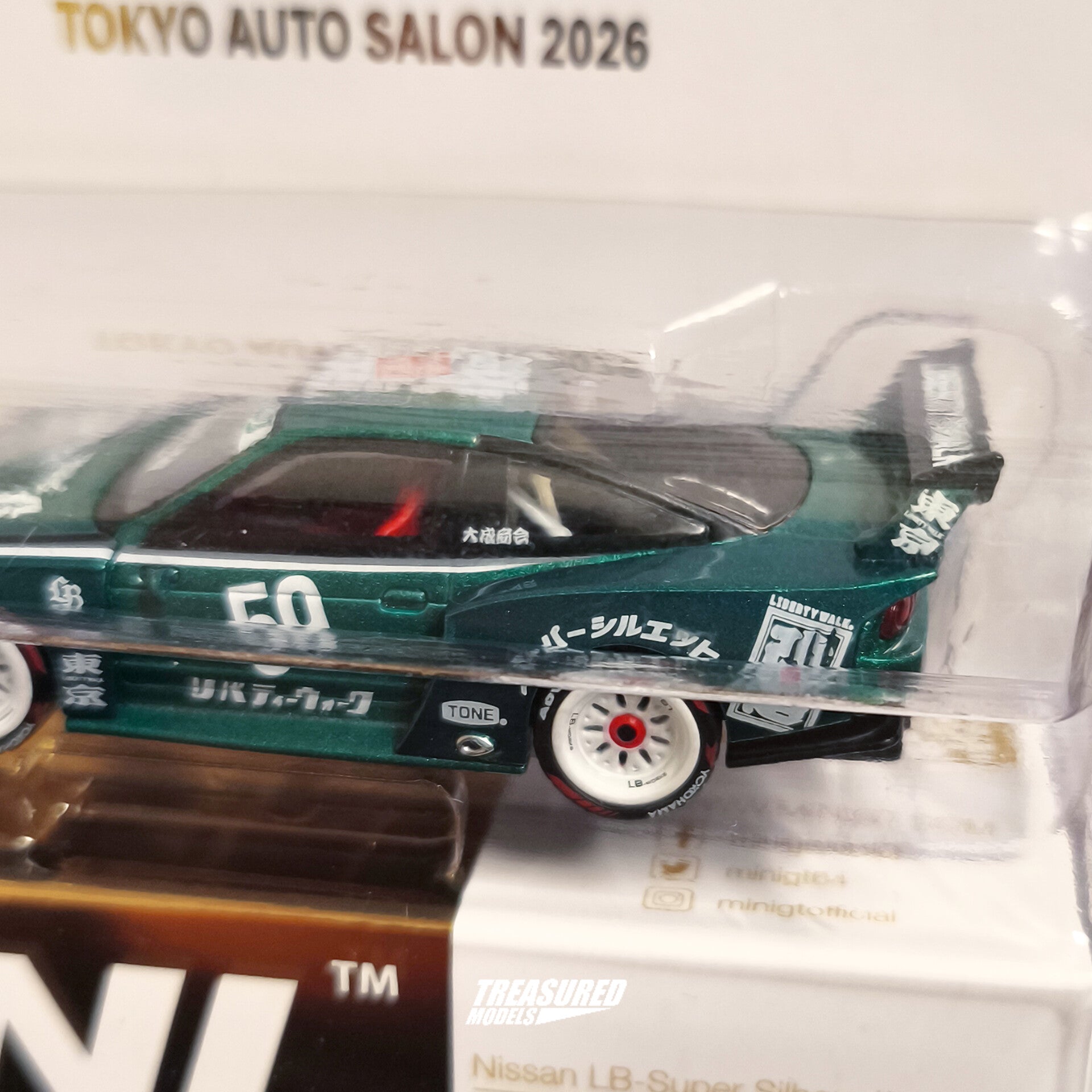 ミニカー MINI GT NISSAN 3pcs Set TAS 2026 Pre-Order] Mini GT Nissan LB-Super Silhouette 180SX 2026 TAS