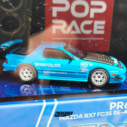 [TAS2026] Pop Race Mazda RX7 FC3S RE-Amemiya PR640470 1/64 Diecast
