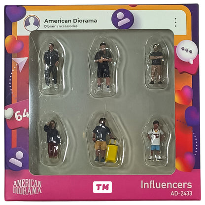 American Diorama Influencers AD-2433 1/64 Figure