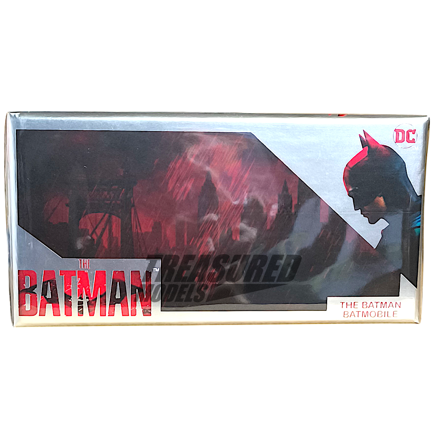 Inno64 Awesomeism The Batman Batmobile Black Chrome TheBatman003 1/64 Diecast