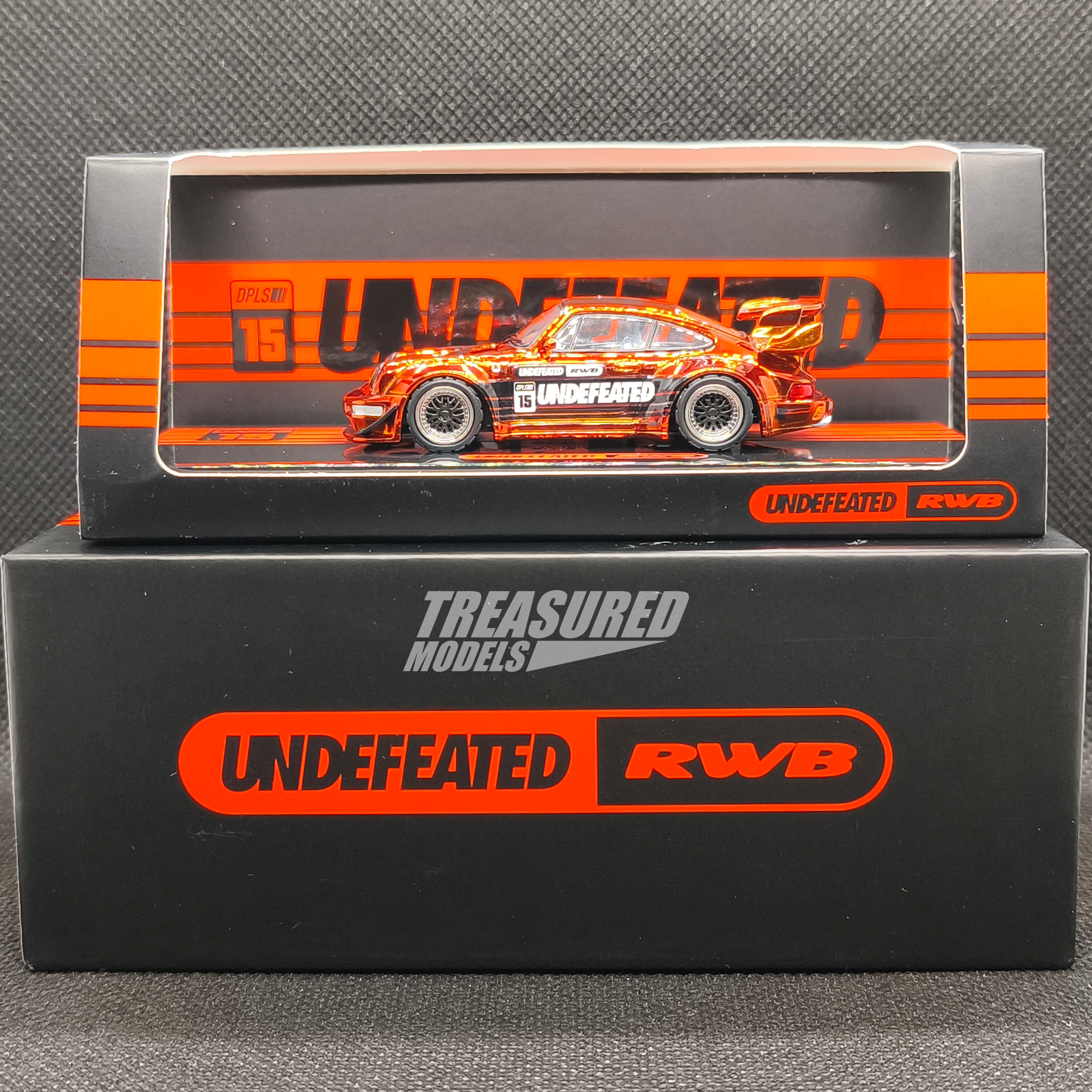 Inno64 CHASE Porsche 964 RWB Undefeated Orange IDE 2025 1/64