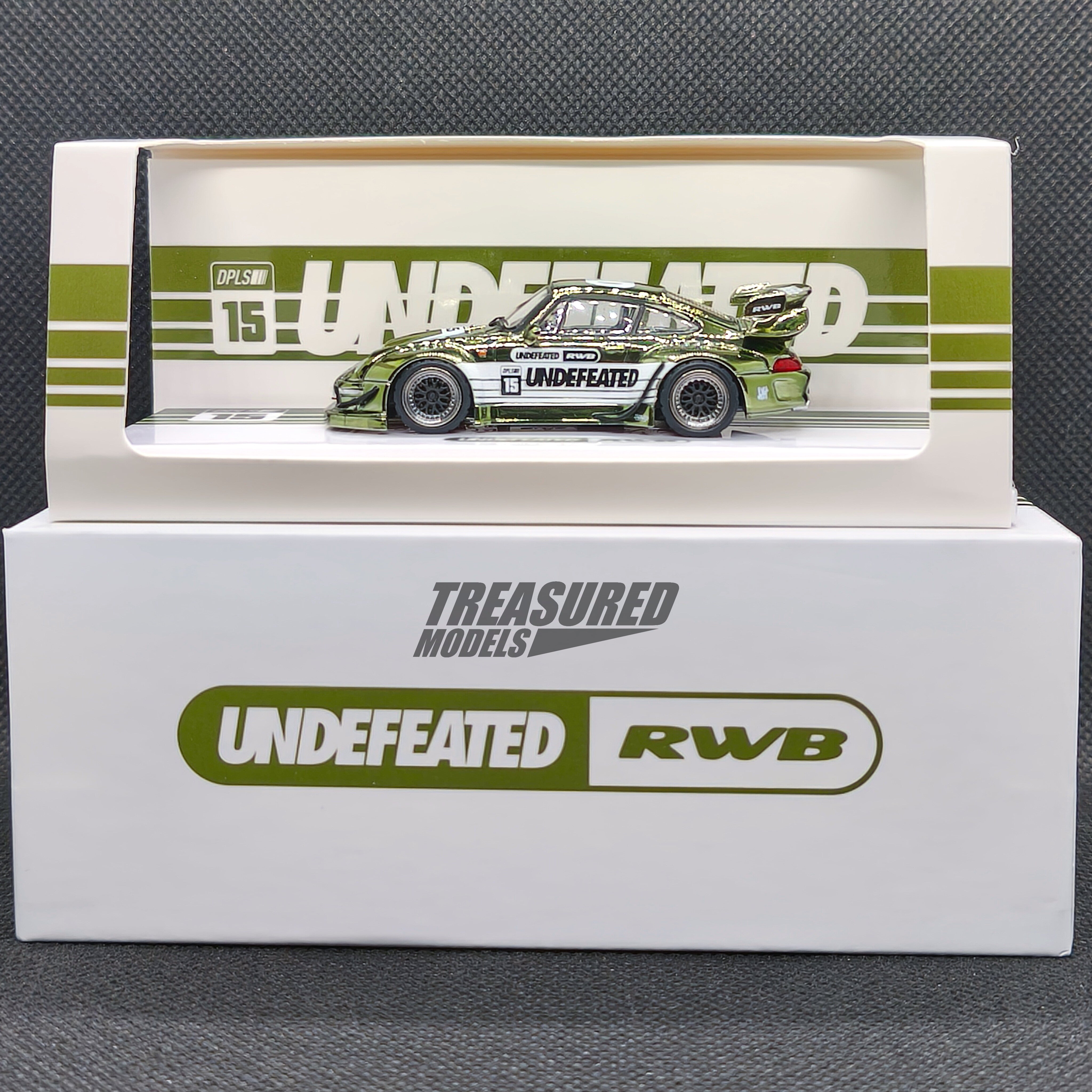 Inno64 rwb undefeated 限定 1セット チェイス Inno64 CHASE Porsche 993 RWB Undefeated Green IDE 2025 1/64