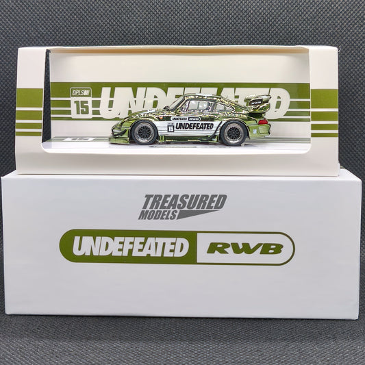Inno64 CHASE Porsche 993 RWB Undefeated Green IDE 2025 1/64 Diecast