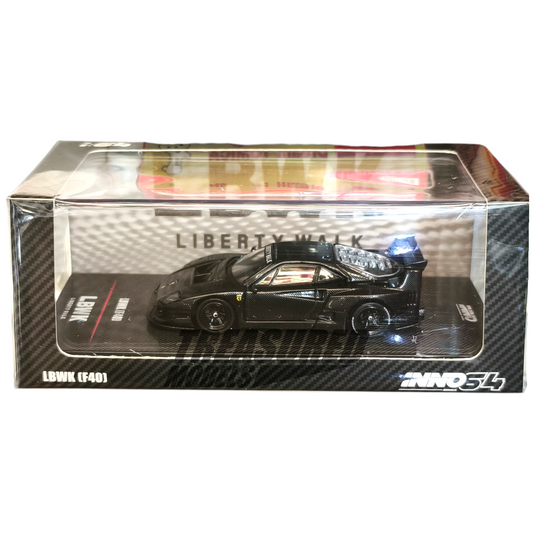 Inno64 Ferrari F40 LBWK Carbon 1/64 Die Cast