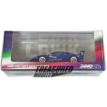 Inno64 Ferrari F40 LBWK Tokyo Auto Salon 2024 1/64 Die Cast