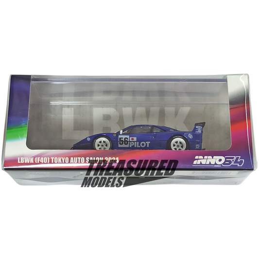 Inno64 Ferrari F40 LBWK Tokyo Auto Salon 2024 1/64 Die Cast