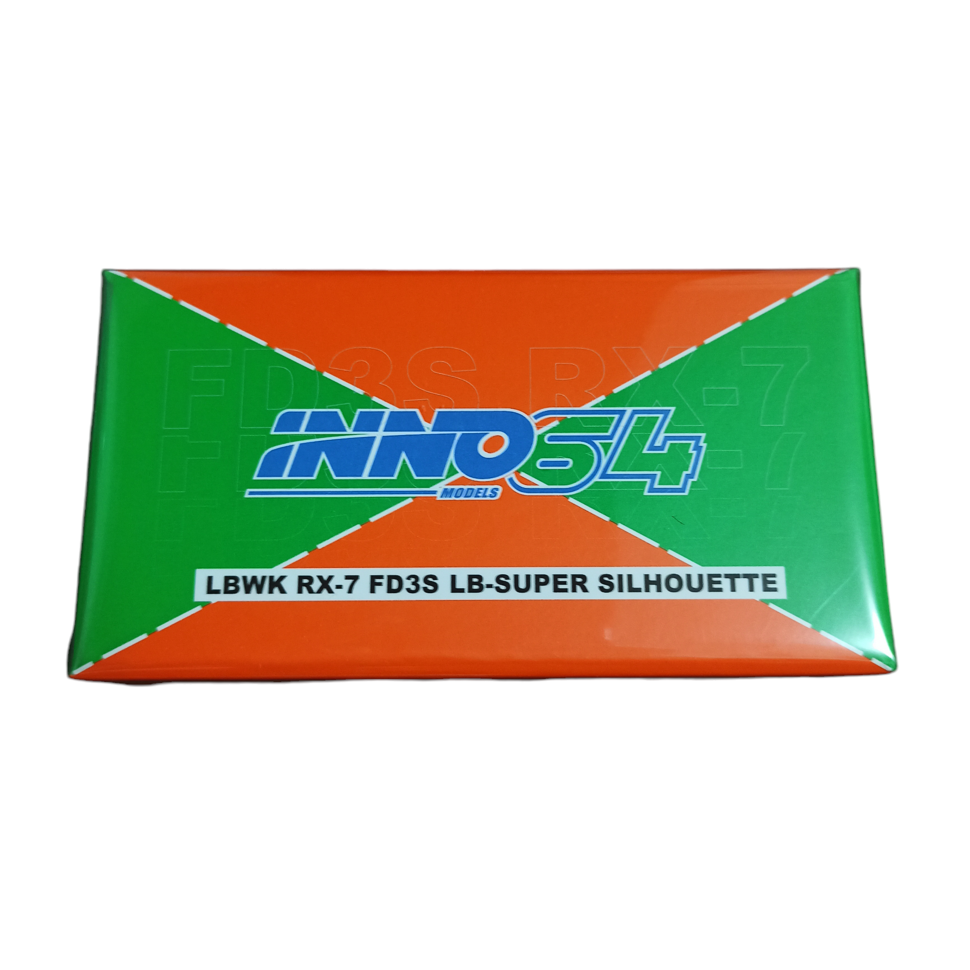 Inno64 Mazda LBWK RX-7 FD3S LB-Super Silhouette Orange 2024 1/64 Dieca ...