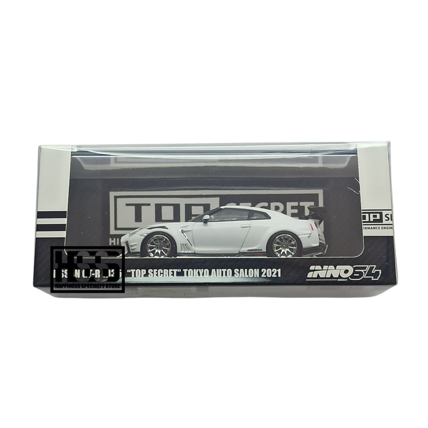 Inno64 Nissan GTR R35 Top Secret Tokyo Auto Salon 2021 IN64-R35TS-TAS2021 1/64 Die Cast