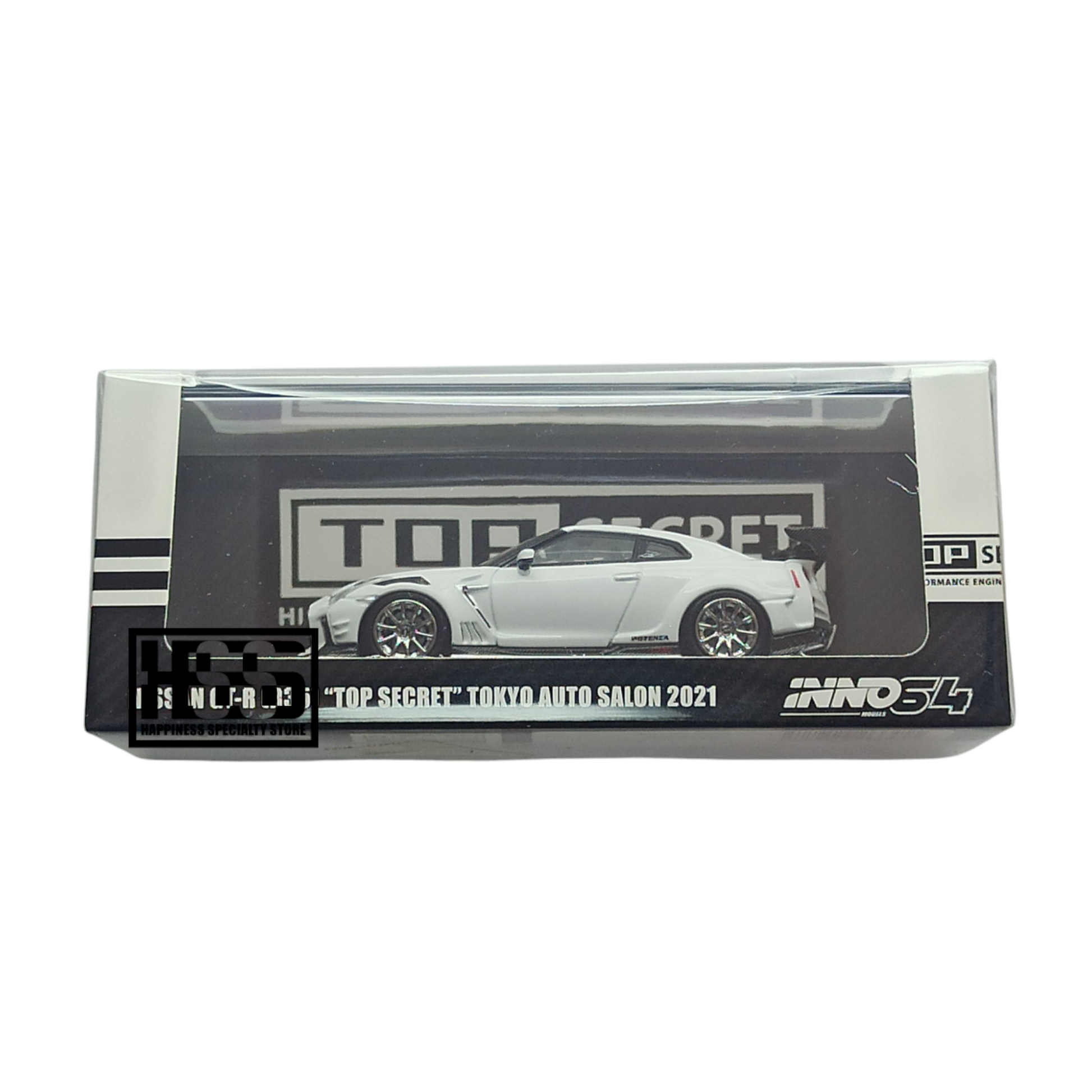 Inno64 Nissan GTR R35 Top Secret Tokyo Auto Salon 2021 IN64-R35TS-TAS2021 1/64 Die Cast