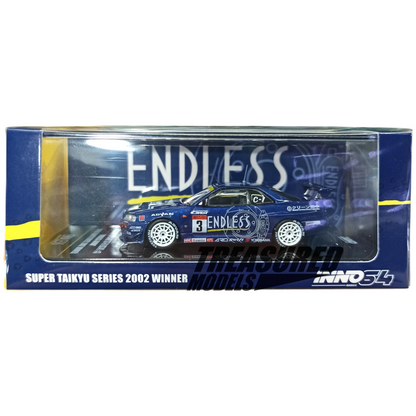 Inno64 Nissan Skyline GT-R R34 Endless Advan Super Taikyu Series 2002 Winner 1/64 Die Cast