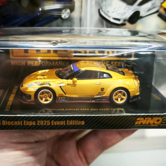 Inno64 Nissan Skyline GT-R R35 Top Secret Thailand Diecast Expo TDE 2025 1/64 Die Cast