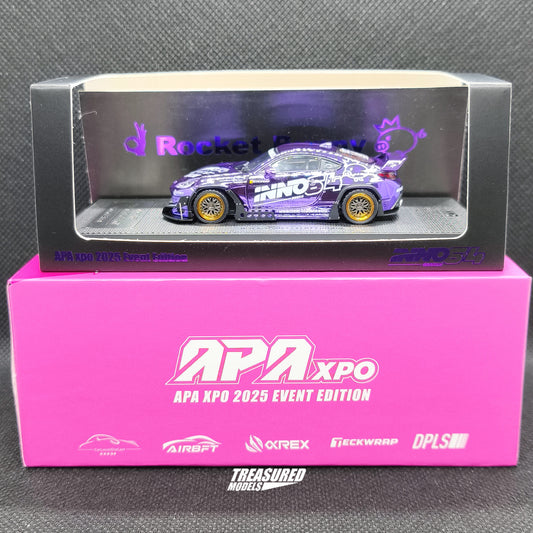 Inno64 Toyota CHASE GR86 Pandem Rocket Bunny Pink APAxpo 2025 1/64 Diecast