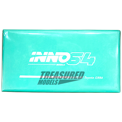 Inno64 Toyota GR86 Inno x Scene Macau Grand Prix 2024 Light Green IN64-GR86-MGP24G 1/64 Diecast
