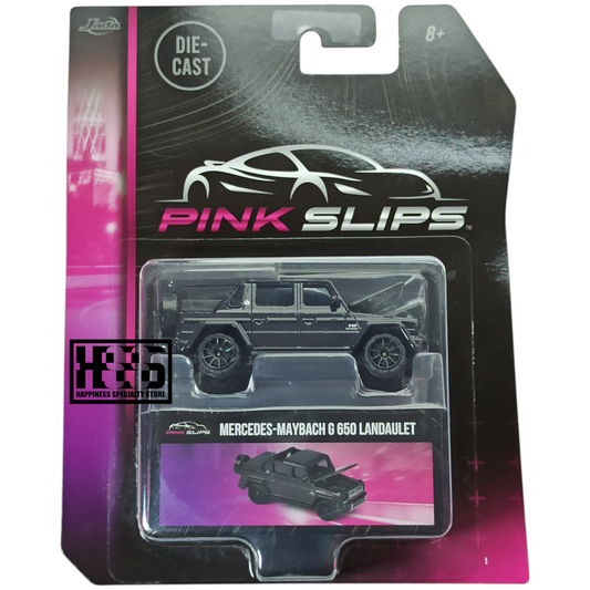 Jada Mercedes-Maybach G 6500 Landaulet Black 2025 Pink Slips  1/64 Die Cast