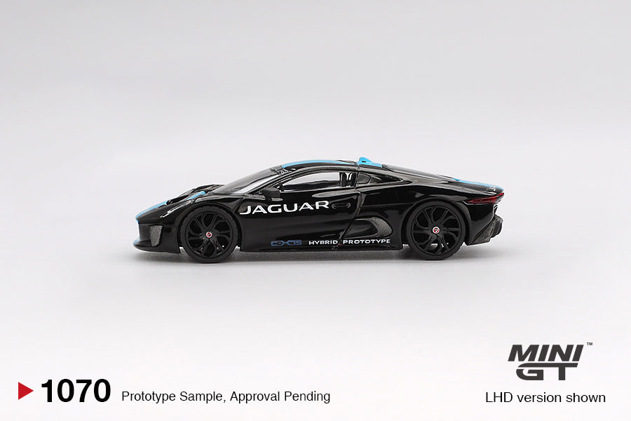 Mini GT Jaguar C-X75 Black MGT01070 1/64 Diecast