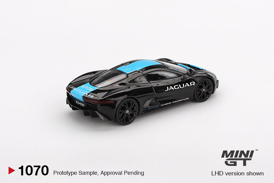 Mini GT Jaguar C-X75 Black Blister Packaging MGT01070 1/64 Diecast