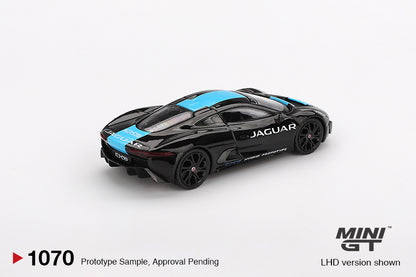 Mini GT Jaguar C-X75 Black Blister Packaging MGT01070 1/64 Diecast