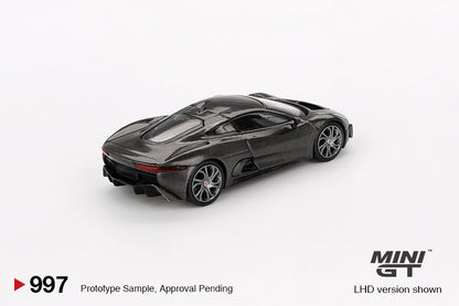 Mini GT Jaguar C-X75 Test Car MGT00997 1/64 Die Cast