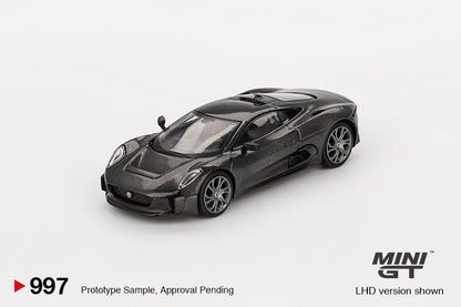 Mini GT Jaguar C-X75 Test Car MGT00997 1/64 Die Cast