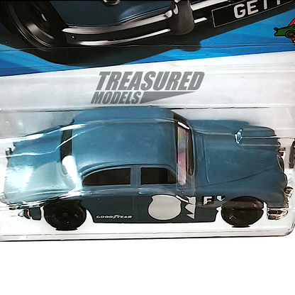 Hot Wheels Jaguar Mk1 Matte Blue Gray 2025 Main Line HW Race Day 1/64 Diecast
