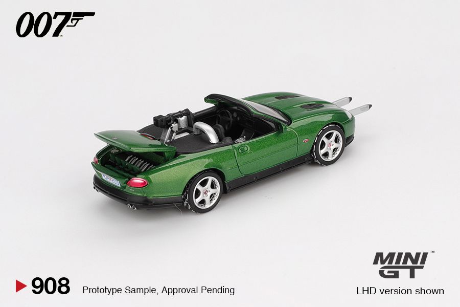Mini GT Jaguar XKR 007 Die Another Day Japan Poster Blister