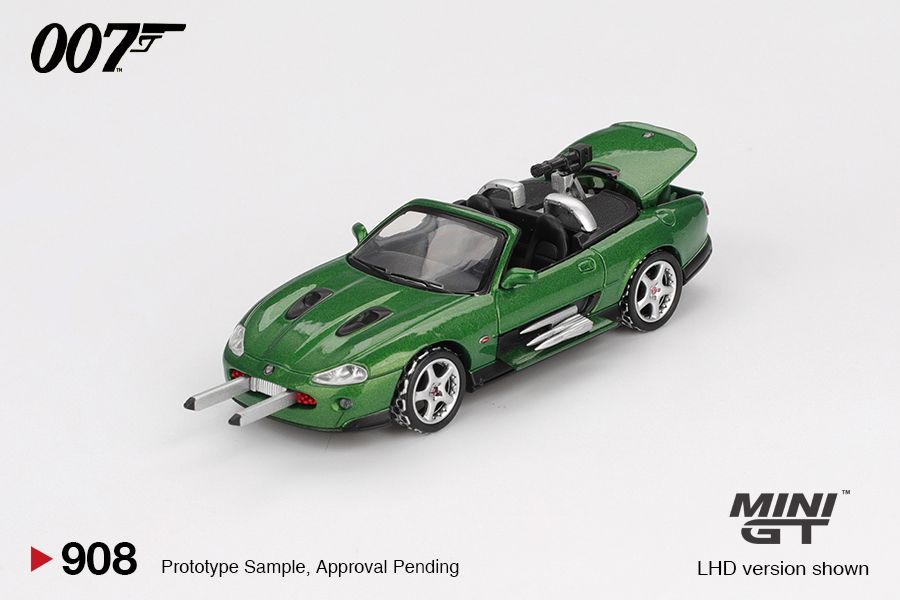 Mini GT Jaguar XKR 007 Die Another Day Japan Poster Blister