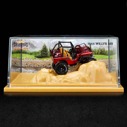 Hot Wheels Jeep 1944 Willys MB Spectraflame Red 2021 RLC 1/64 Diecast
