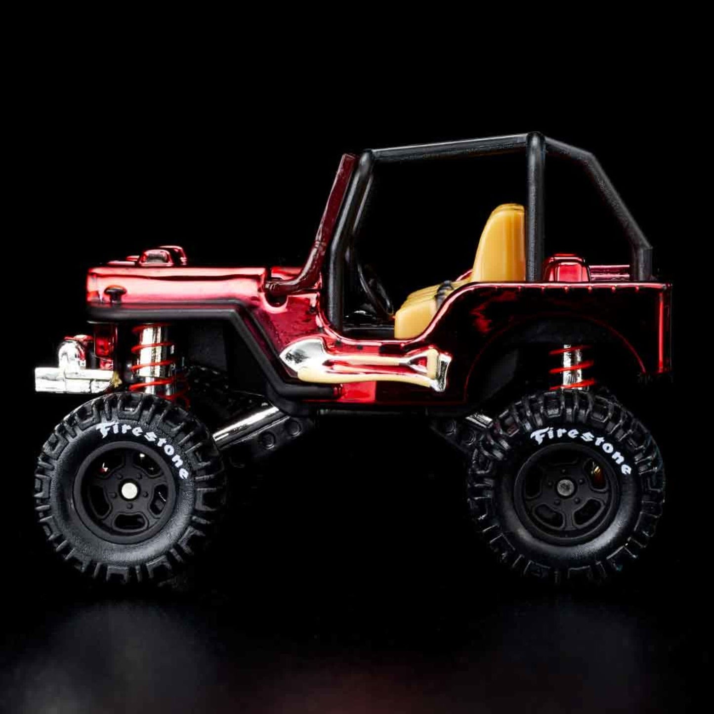 Hot Wheels Jeep 1944 Willys MB Spectraflame Red 2021 RLC 1/64 Diecast