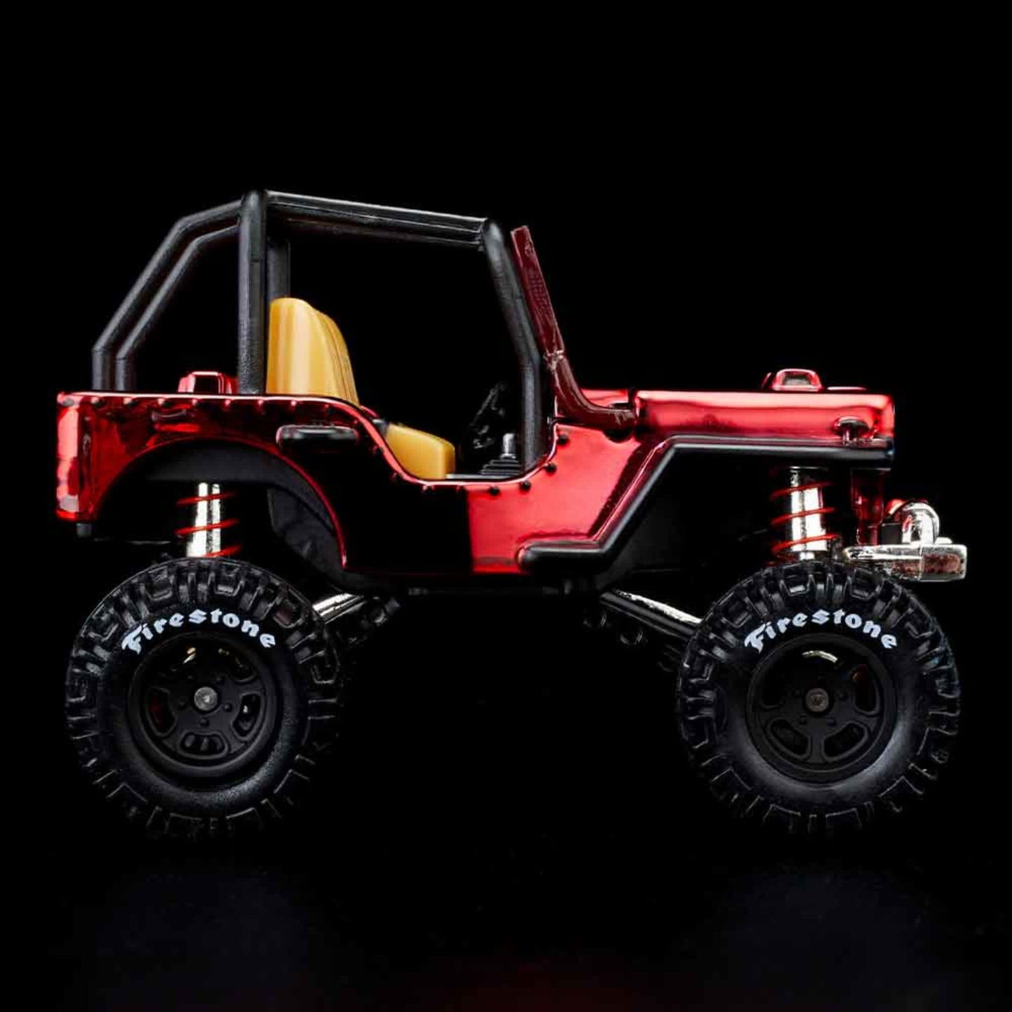 Hot Wheels Jeep 1944 Willys MB Spectraflame Red 2021 RLC 1/64 Diecast