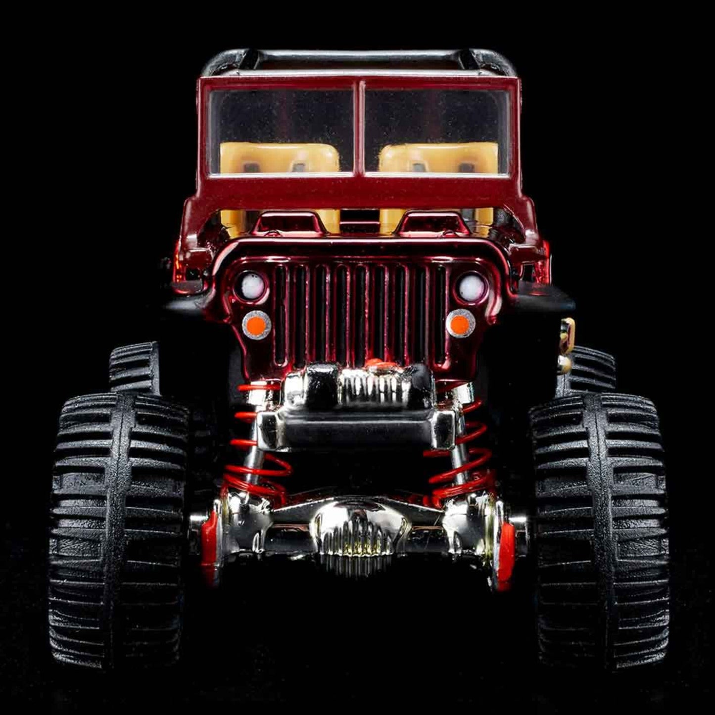Hot Wheels Jeep 1944 Willys MB Spectraflame Red 2021 RLC 1/64 Diecast