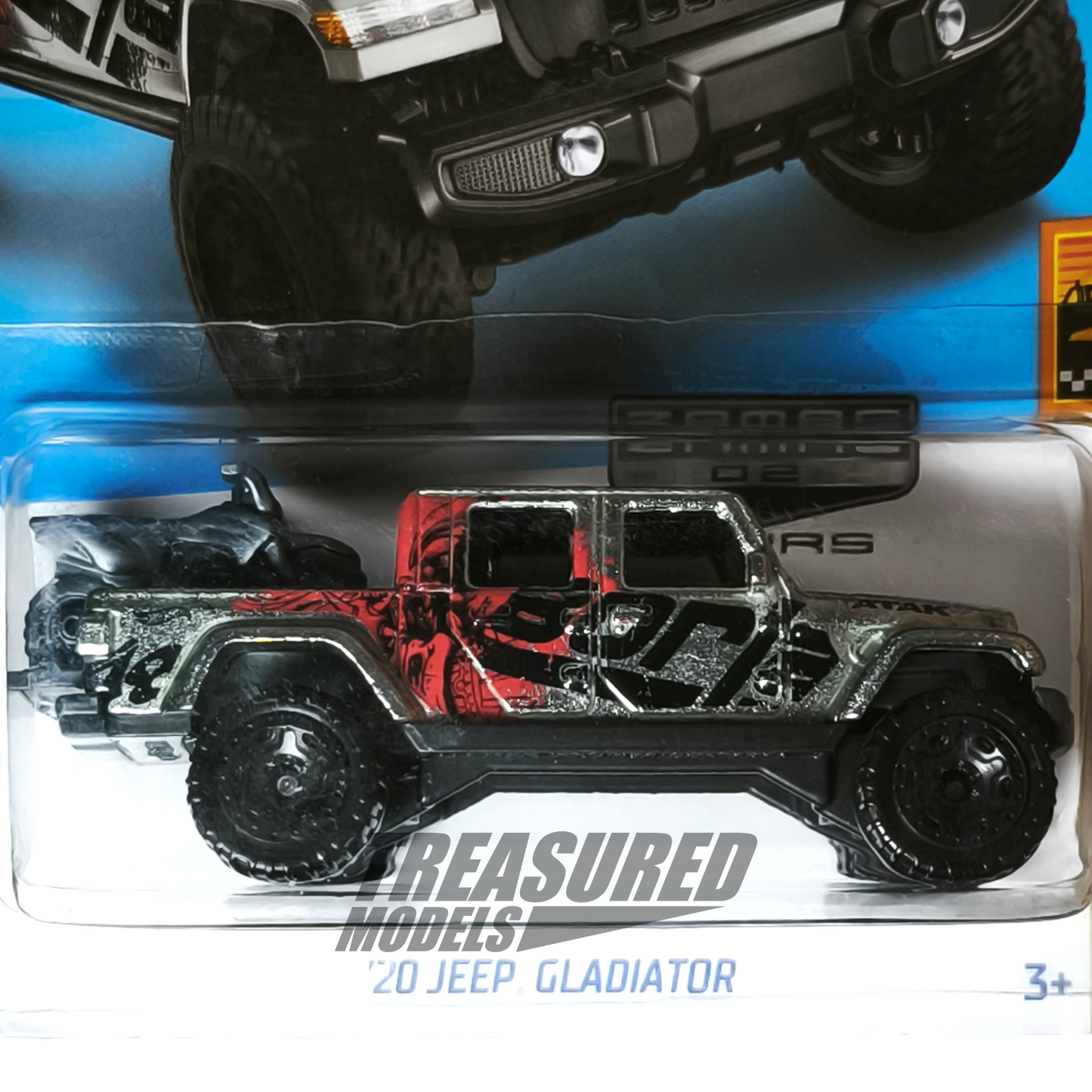 Hot Wheels Jeep 20 Gladiator Zamac 2022 Baja Blazers 1/64 Die Cast