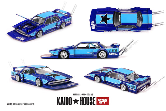 [Pre-Order] Kaido House Kaido Star V2 KHMG252 1/64 Diecast