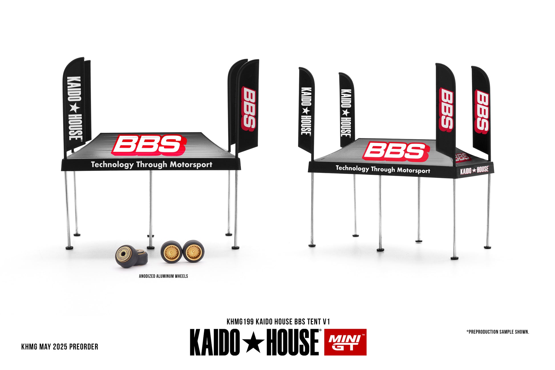 Kaido House BBS Tent V1 KHMG199 1/64 Diecast