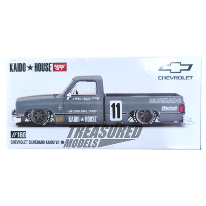Kaido House Chevrolet Silverado Kaido V2 KHMG160 1/64 Die Cast