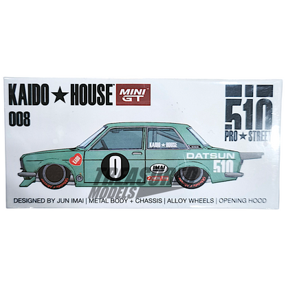 Kaido House Datsun 510 Pro Street KDO510 MJ Exclusive KHMG008 1/64 Diecast
