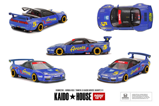 Kaido House Honda NSX Tamiya x Kaido House Avante V1 KHMG238 1/64 Diecast