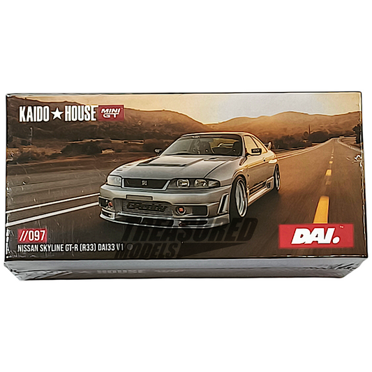 Kaido House Nissan Skyline GT-R R33 DAI33 V1 KHMG097 1/64 Diecast
