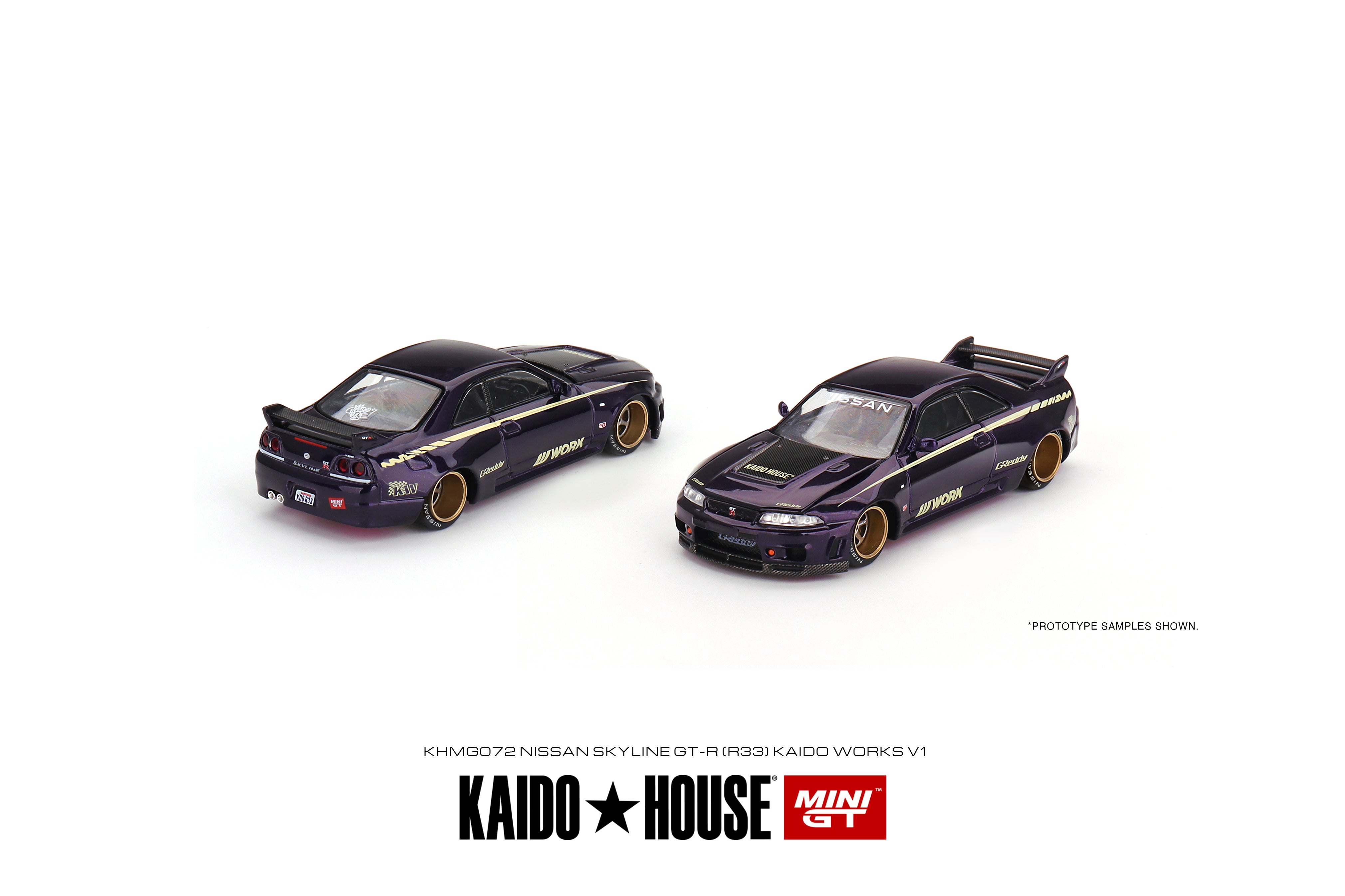 Kaido House Nissan Skyline GT-R (R33) Kaido Works V1 KHMG072 1/64