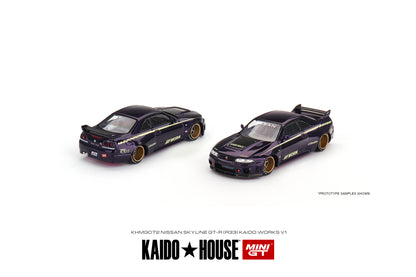 Kaido House Nissan Skyline GT-R (R33) Kaido Works V1 KHMG072 1/64 Diecast
