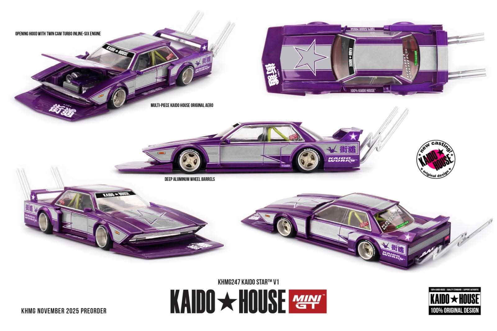 Kaido Works Kaido Star V1 KHMG247 1/64 Diecast