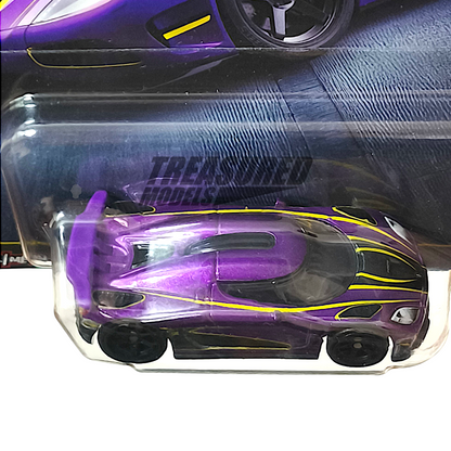 Hot Wheels Koenigsegg Agera R Pansy Purple 2025 Premium Car Culture Timeless Icons 1/64 Diecast