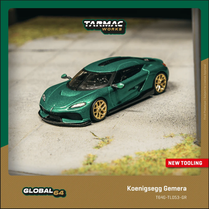 Tarmac Works Koenigsegg Gemera Green T64G-TL053-GR 1/64 Diecast