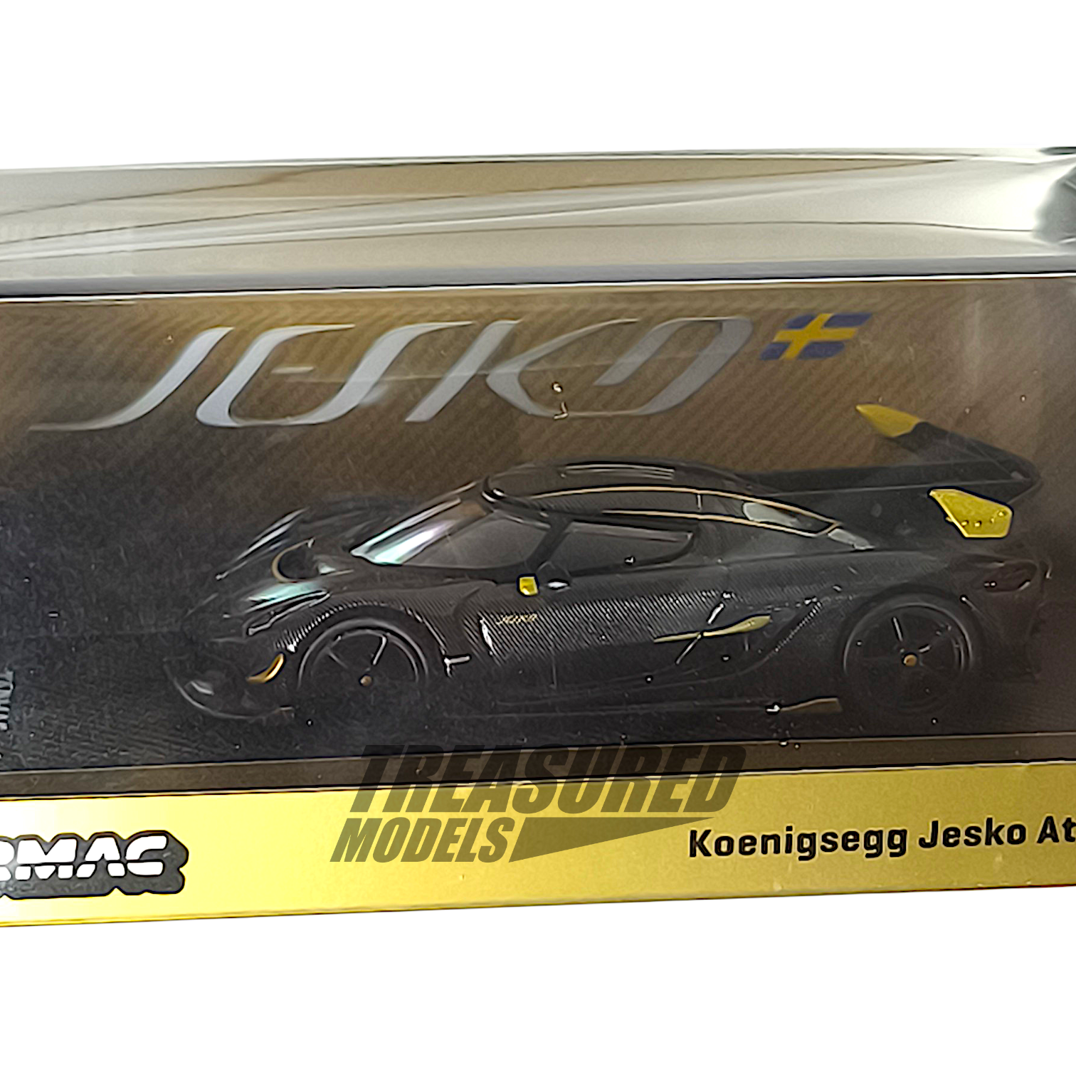 Tarmac Works Koenigsegg Jesko Attack Black Carbon Fibre