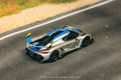 Tarmac Works Koenigsegg Jesko Attack Silver T64-TL052-SL 1/64 Diecast