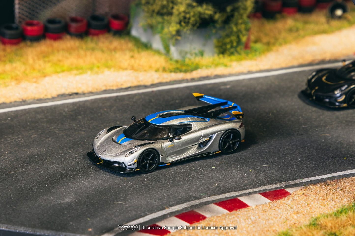 Tarmac Works Koenigsegg Jesko Attack Silver T64-TL052-SL 1/64 Diecast