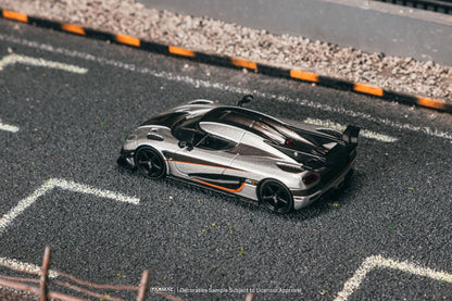 Tarmac Works Koenigsegg One1 Silver T64G-TL054-SL 1/64 Diecast