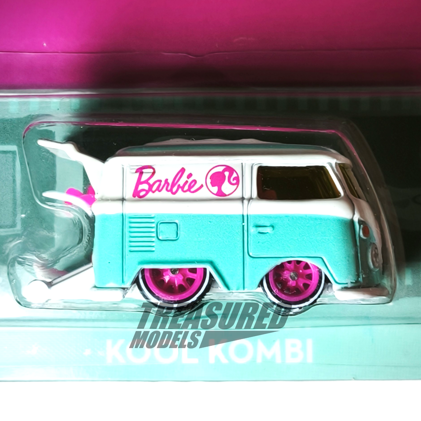 Hot Wheels Kool Kombi White 2024 Premium Pop Culture Barbie 1/64 Die Cast
